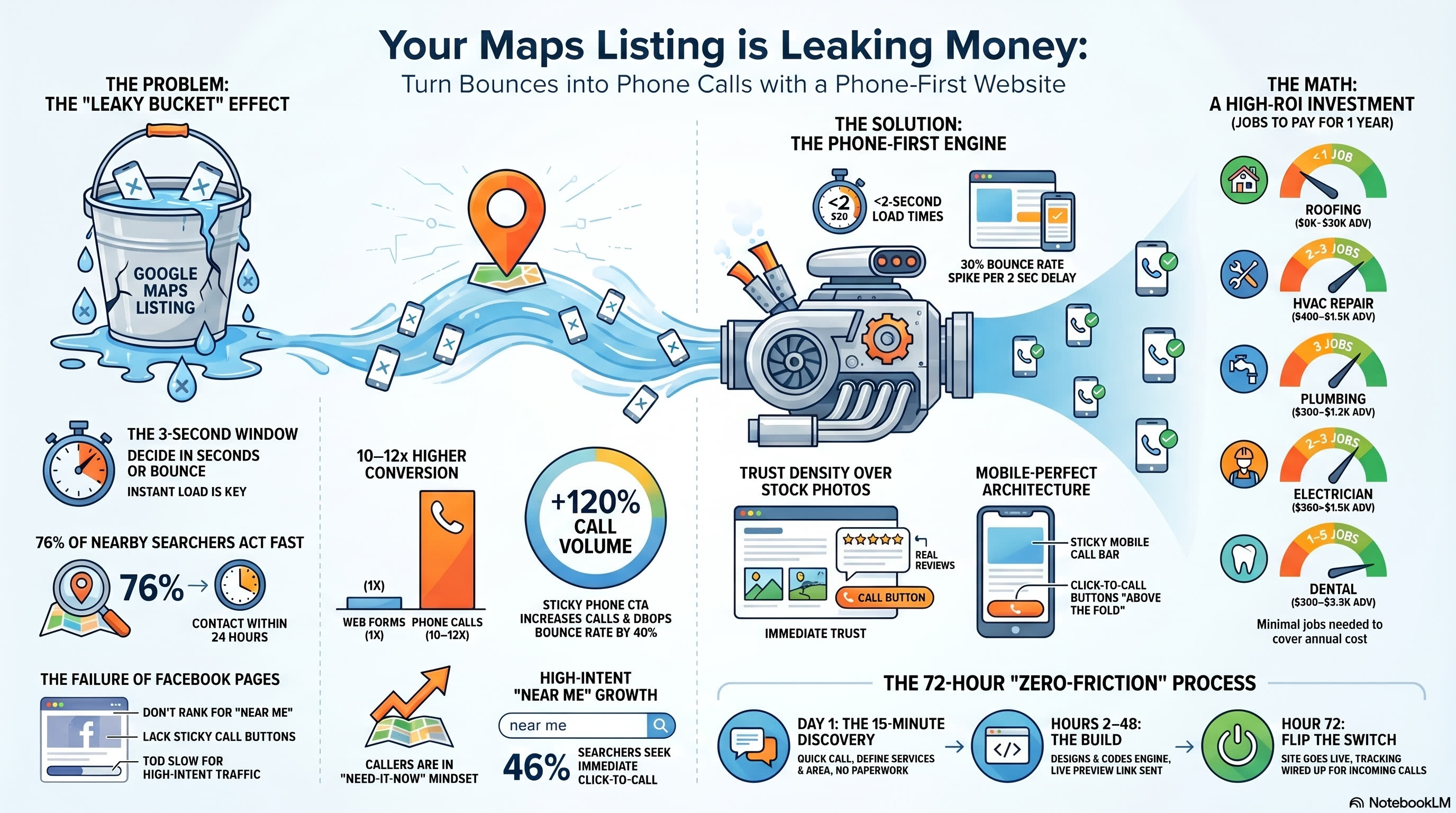 Maps Listing Conversion Optimization infographic