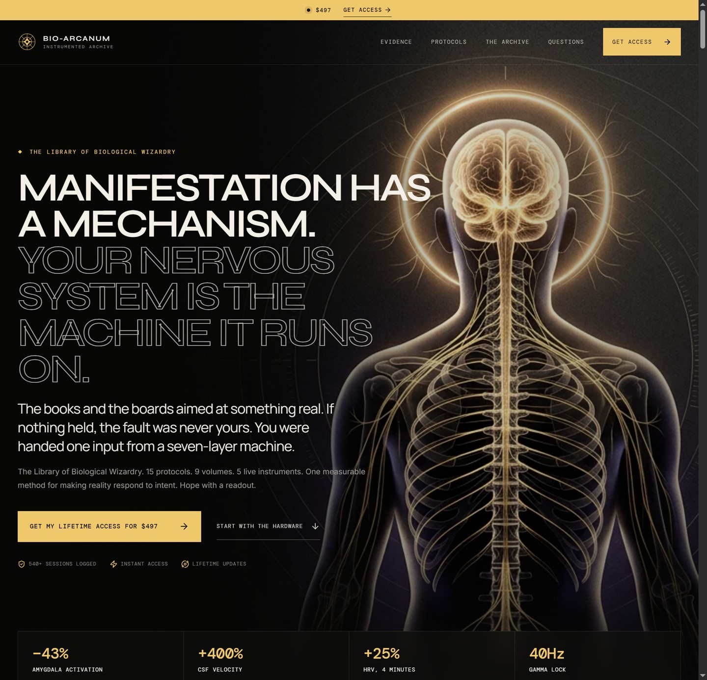 LIVE RESEARCH REPOSITORY // BIO-ARCANUM CLINICAL PROTOCOLS & ALCHEMIST DESK