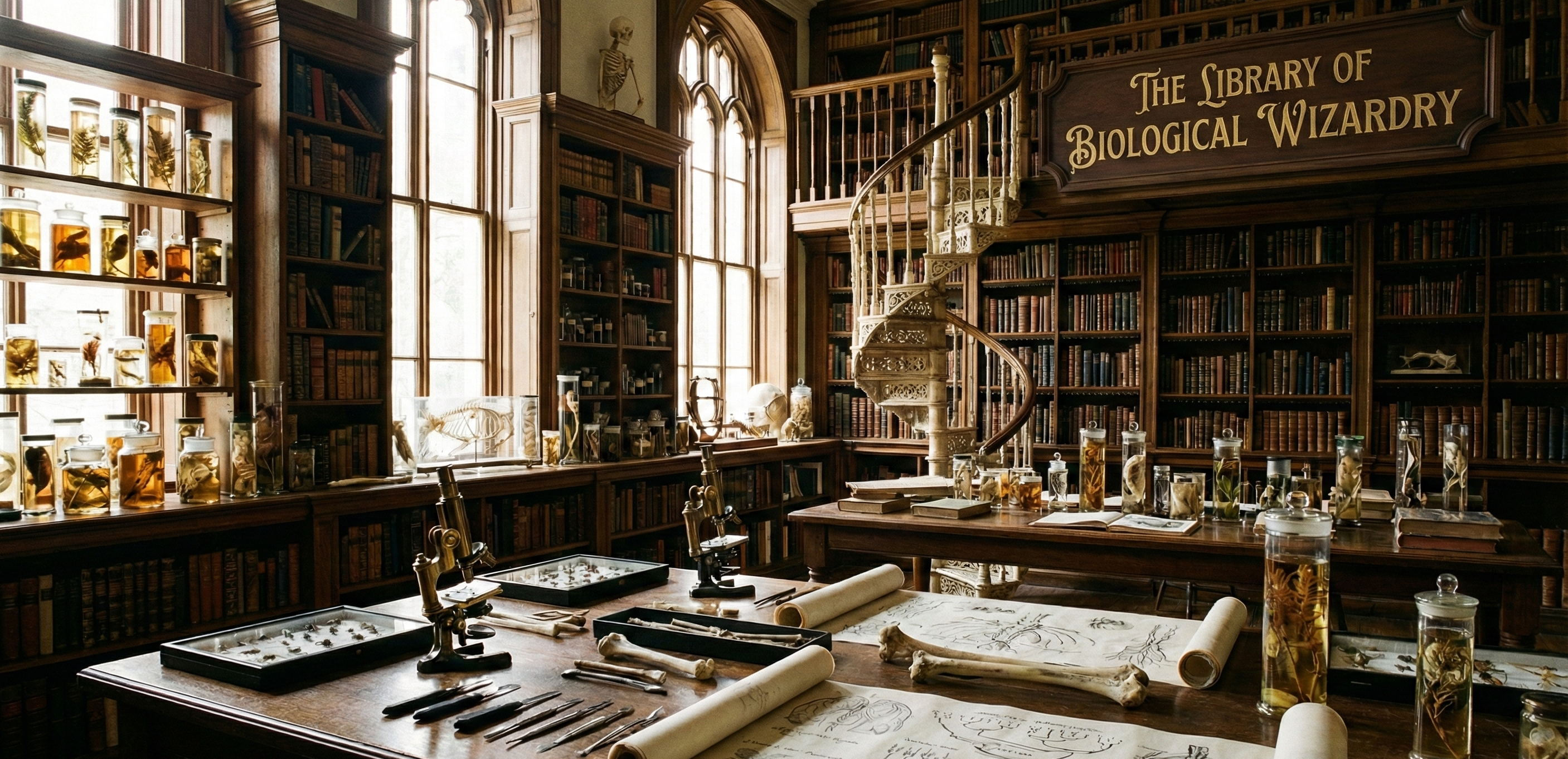 The Bio-Arcanum - Library of Biological Wizardry